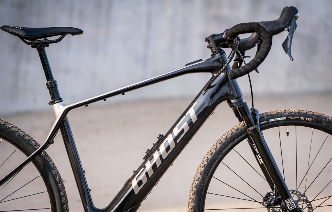 Rama elektrycznego roweru gravelowego marki Ghost.