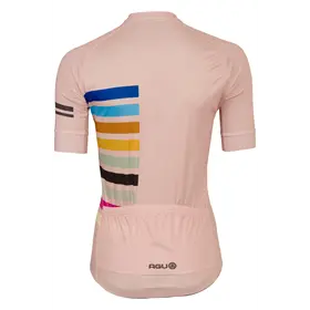 Koszulka kolarska damska AGU Rainbow Essential