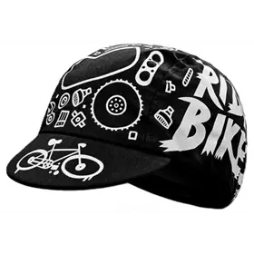 Czapka kolarska z daszkiem BELLO F*ck cars ride bikes Vol.3