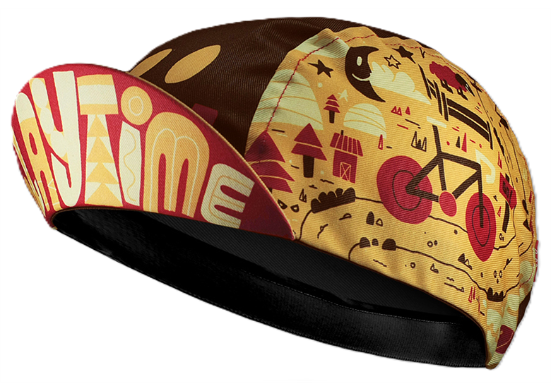 Czapka kolarska z daszkiem BELLO Playtime