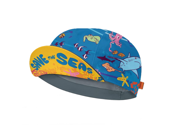 Czapka kolarska z daszkiem BELLO Save The Seas