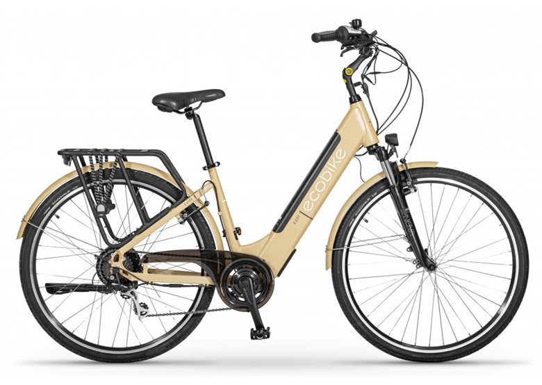 Rower elektryczny ECOBIKE X-City Cappuccino