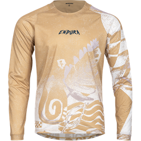 Koszulka rowerowa z długim rękawem ENDURA SingleTrack Print