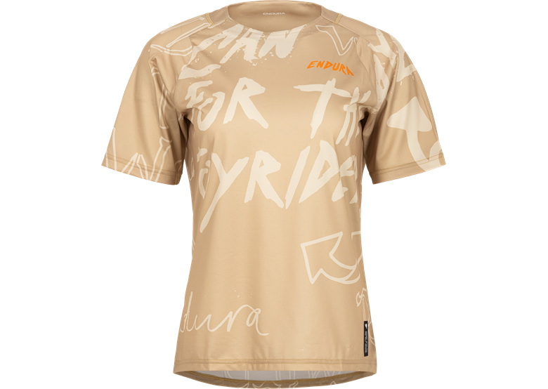 Koszulka rowerowa damska ENDURA SingleTrack Print Wms