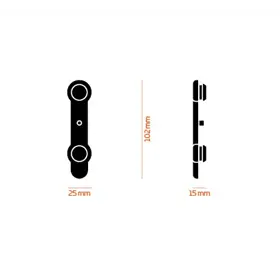 System montażowy do bidonu FIDLOCK Twist baza BIKE