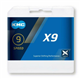 Łańcuch KMC X9 Gold