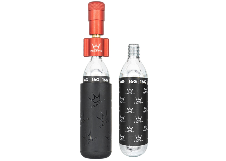 Pompka na naboje CO2 PEATY'S Holeshot CO2 Road & Gravel