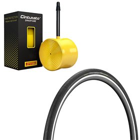 Opona PIRELLI Cinturato Velo TLR + Dętka TPU PIRELLI Cinturato SmarTube
