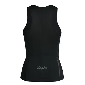 Koszulka damska bez rękawów RAPHA Half Zip Tank
