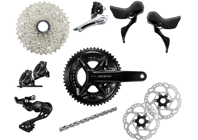 Grupa szosowa SHIMANO 105 R7120