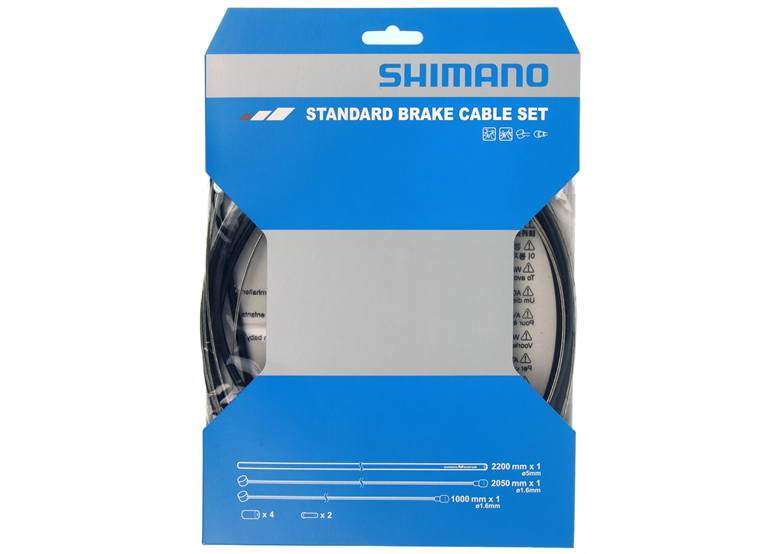 Zestaw linek i pancerzy hamulcowych SHIMANO 