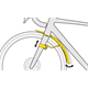 Komplet błotników rowerowych TOPEAK Tetrafender  R1 / R2 Set