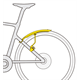 Komplet błotników rowerowych TOPEAK Tetrafender  R1 / R2 Set