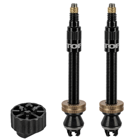 Zestaw wentyli presta TOPEAK Turboflow Valve Kit