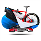 Pokrowiec rowerowy do transportu VELOSOCK Carbon Blue Standard